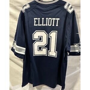 Navy Nike NFL Dallas Cowboys Jersey Men's XXL #21 ELLIOT